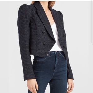 Express Double Breasted Boucle Jacket